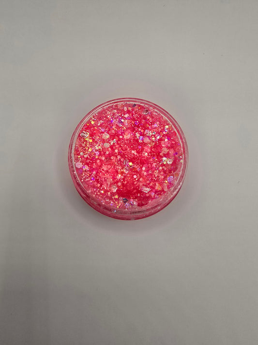 Bright Pink Glitter Hair Gel – Vibrant Color & Sparkling Shine