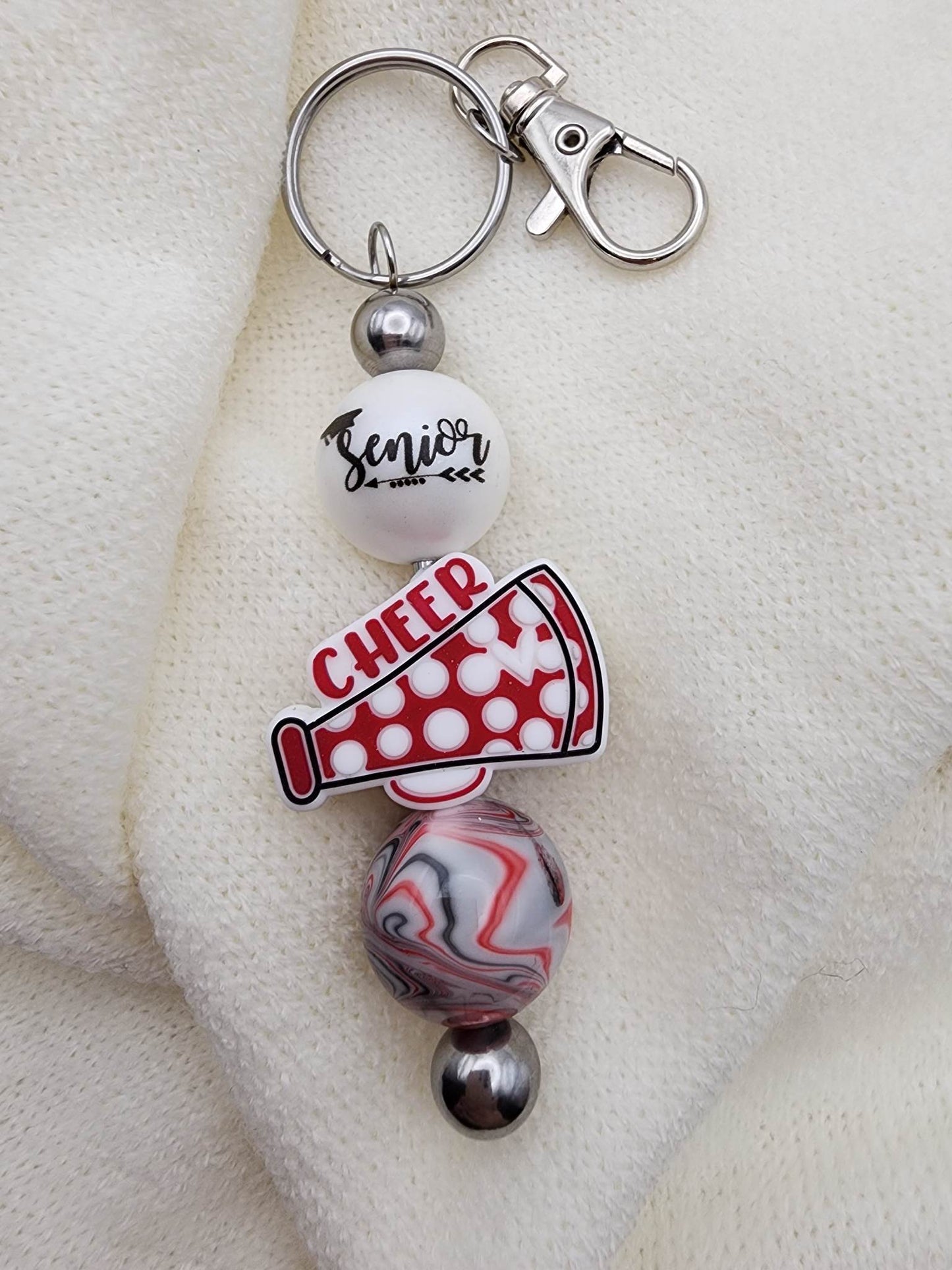 Cheer Megaphone Keychain