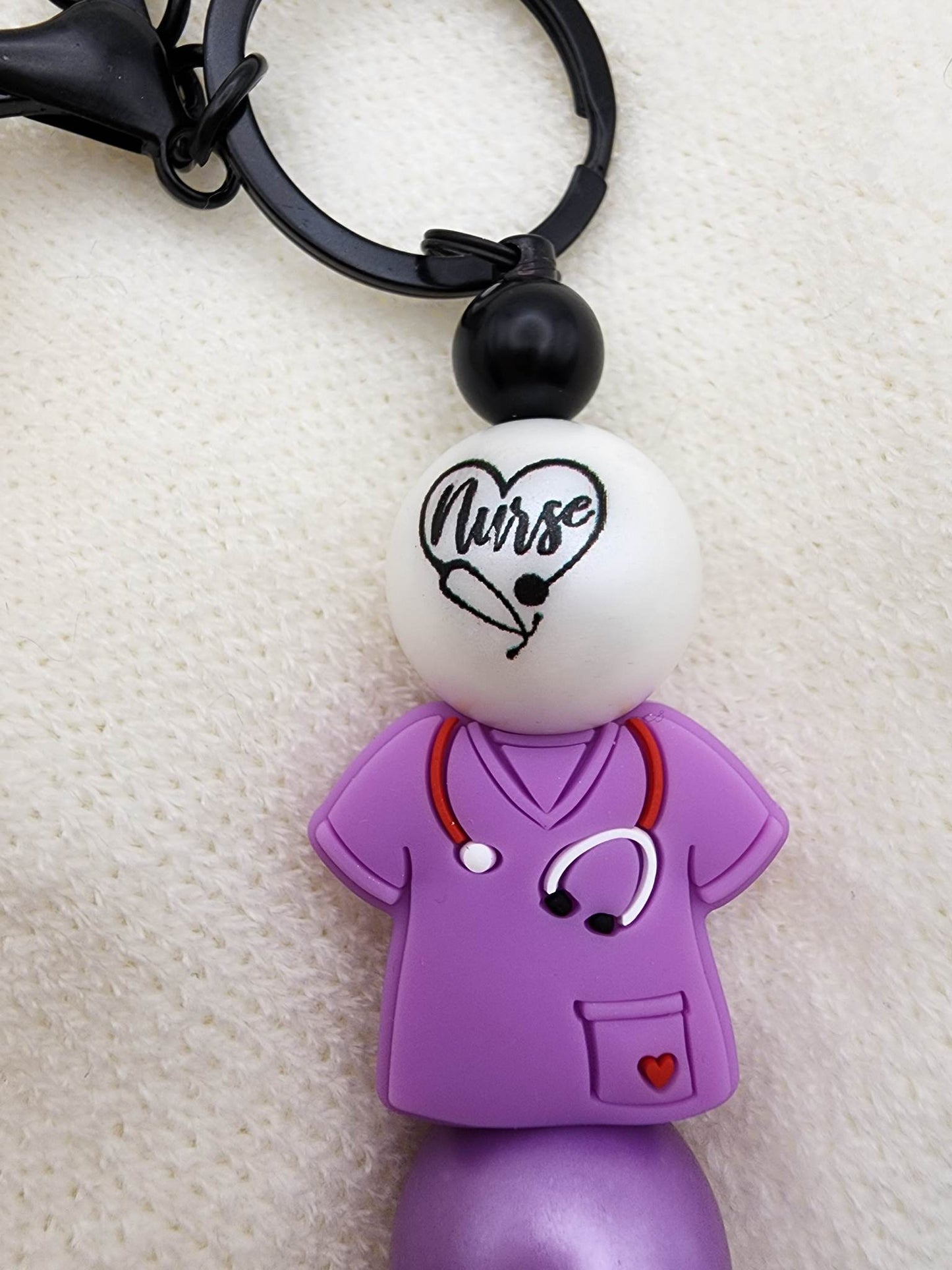 Nurse Scrub Keychain