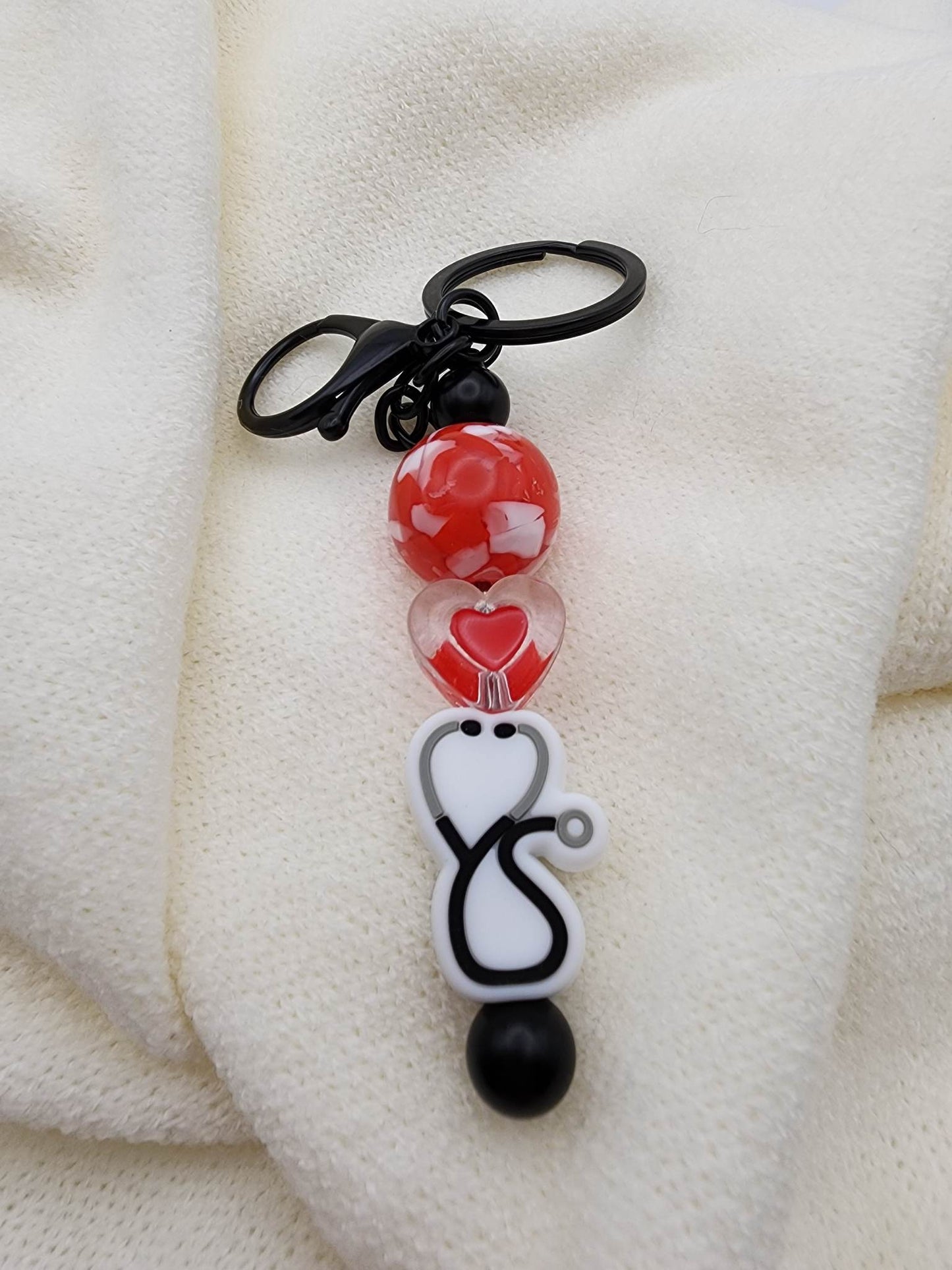 Stethoscope Keychain