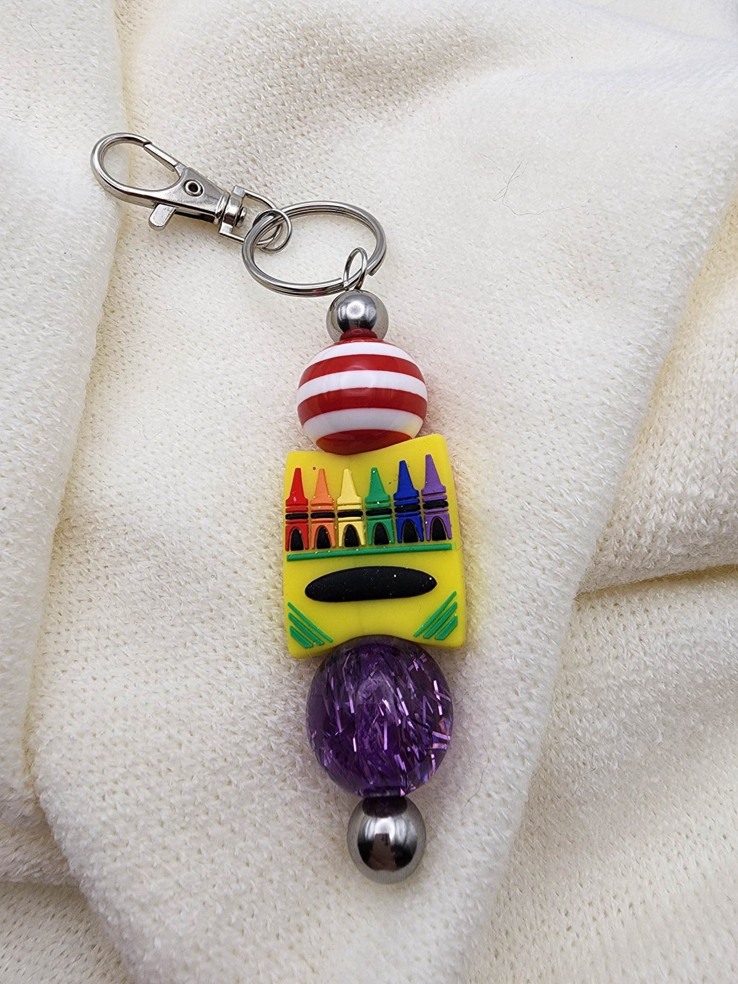 Crayon Keychain