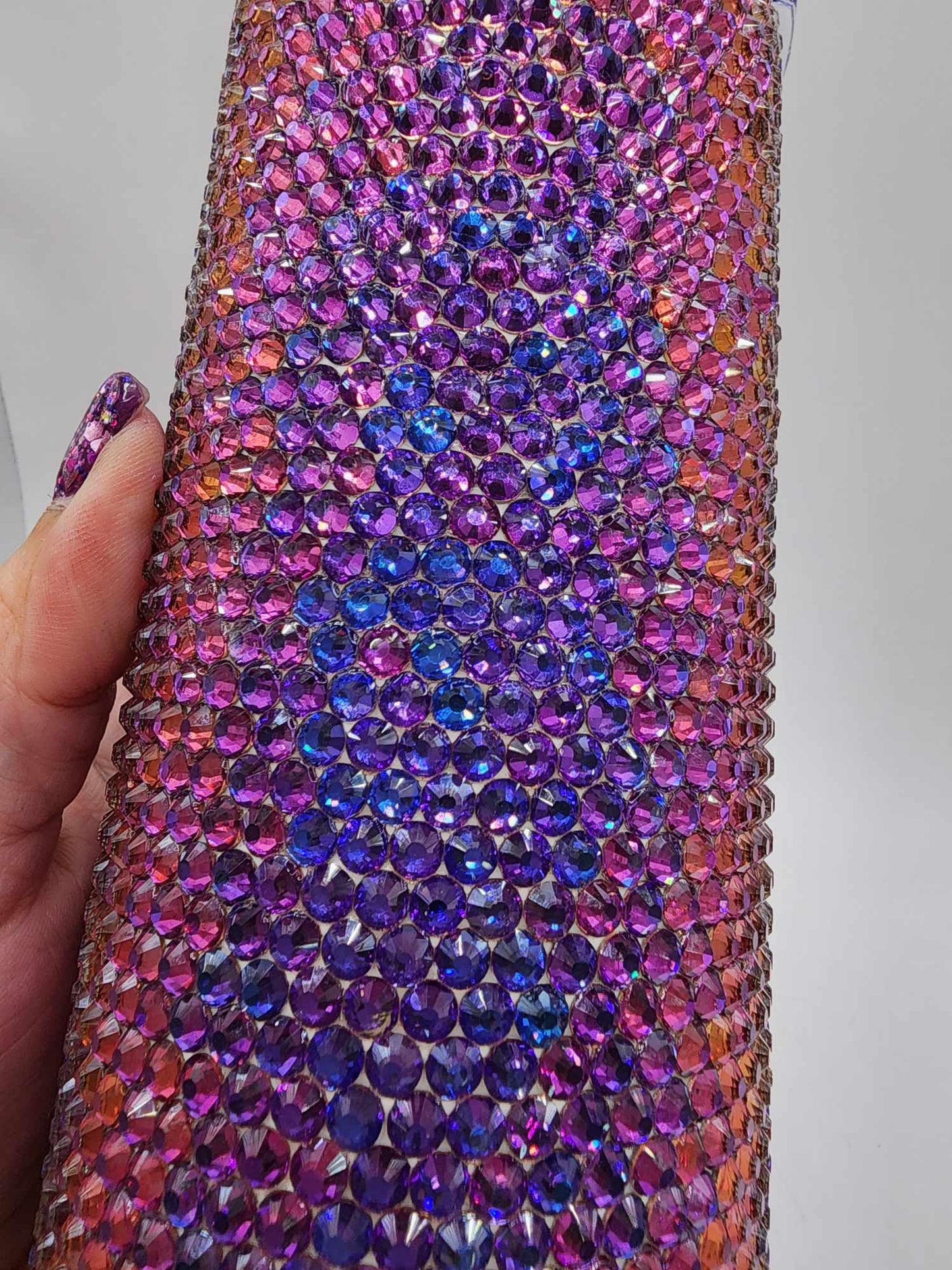 24-oz  Lightning Bolt Rhinestone Tumbler