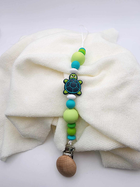 Turtle Pacifier Clip