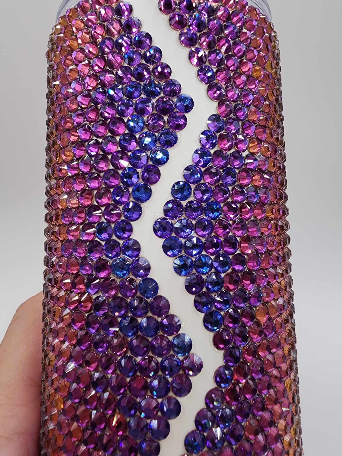 24-oz  Lightning Bolt Rhinestone Tumbler