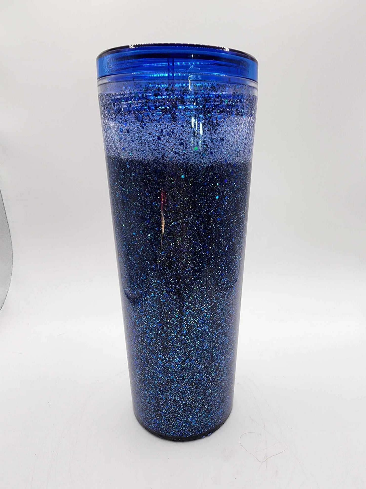 18-oz Blue Acrylic Snowglobe