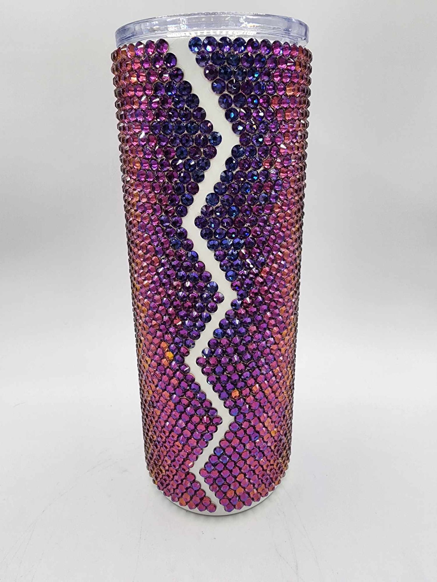 24-oz  Lightning Bolt Rhinestone Tumbler